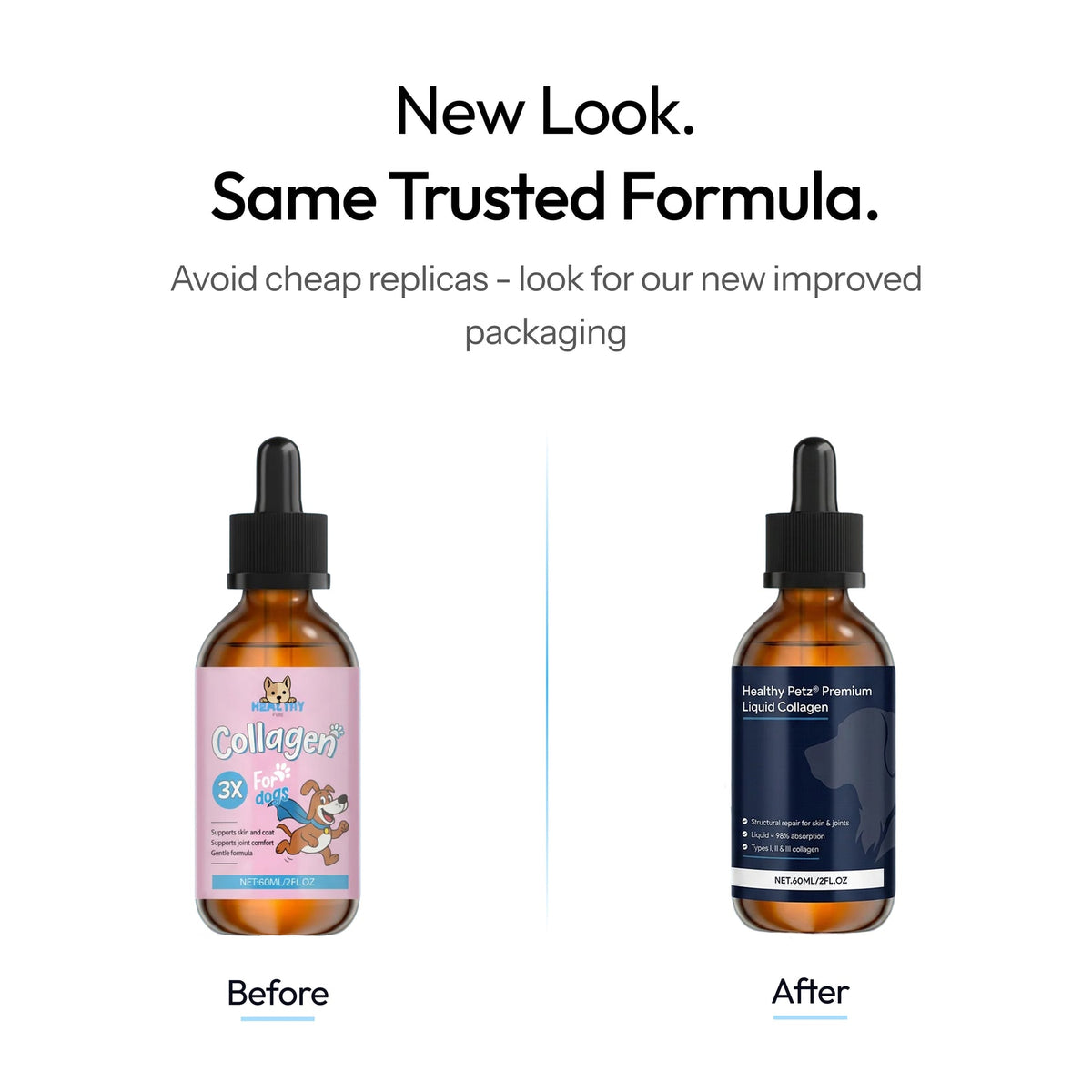 Liquid collagen product photo