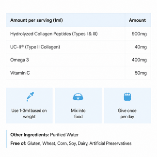 Liquid collagen product photo